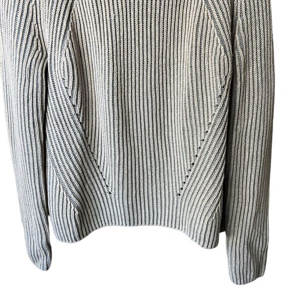 Athleta Ribbed Pointelle Rockland Mock Neck Sweater - Picture 5 of 9